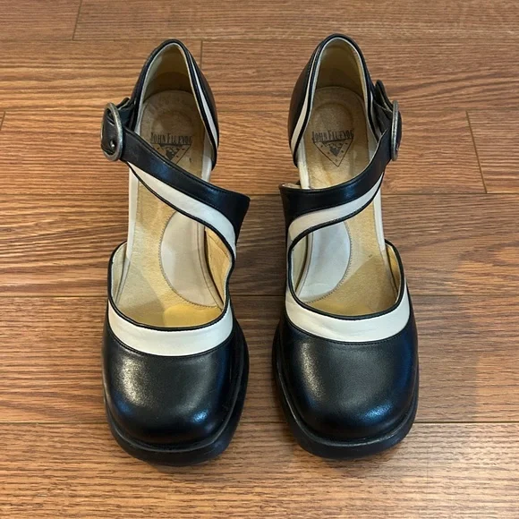 Like New Fluevog Black and White Heels - Picture 7 of 16